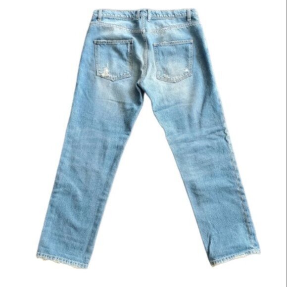 MSGM Distressed Straight Jeans size 6 - Picture 2 of 11
